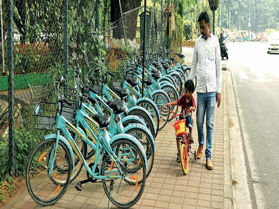 BBMP applies the brakes on its bicycle sharing project