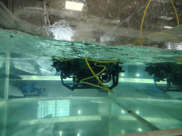 GITAM develops AUV for early disease detection in shrimp ponds