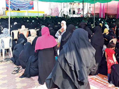 Muslim men mobilise women for mass rally against triple talaq Bill