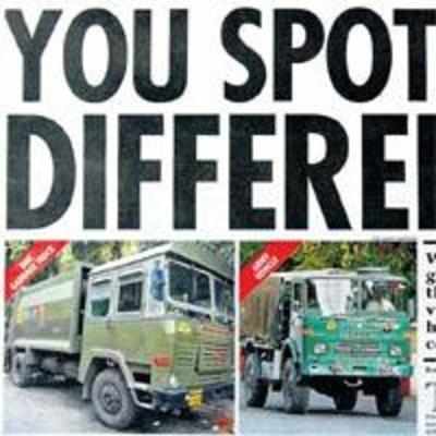 BMC asked to change garbage truck colour