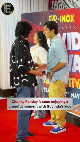 Chunky Panday Shares Fun Moment With Govinda&rsquo;s Children