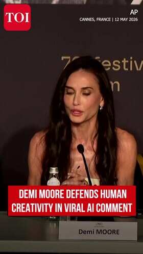 Demi Moore Drops POWERFUL Truth About AI And Creativity:  &lsquo;It Can Never Replace The Soul&rsquo;
