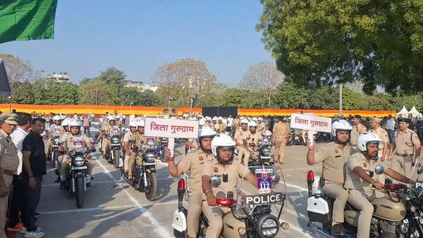Haryana CM flags off 312 new ERVs, Gurgaon gets 60 bikes