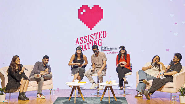 Now, comedians are playing Cupid