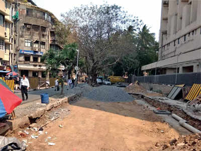 Road widening for better access to Bombay Hospital
