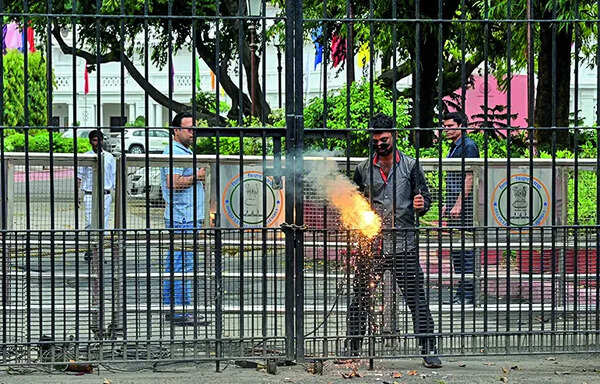 Putting house in order: Guard up a day after security breach