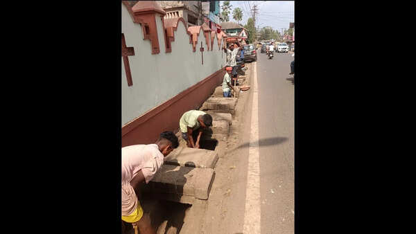 Ahead of monsoon, drains and gutters cleaned in Canacona