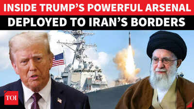 Iran Vs US ‘War’: Warships, Warplanes, Missiles & More: Trump’s Arsenal In  Middle East Explained