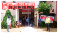 Hubballi: Asymptomatic COVID patients sing to lift up the mood 
