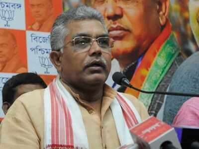 West Bengal BJP chief Dilip Ghosh allegedly heckled by TMC workers during 'Chai pe Charcha'