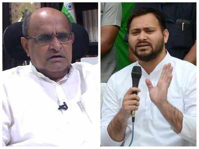 Facebook data theft slugfest: RJD leader Tejashwi Yadav hits out at KC Tyagi's son for working with Cambridge Analytica