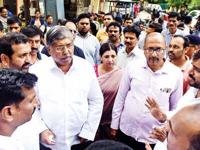 BJP’s Chandrakant Patil faces revolt at Kothrud constituency