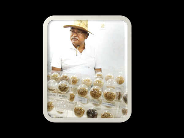 63-year-old from Manipur finds 165 types of wild rice