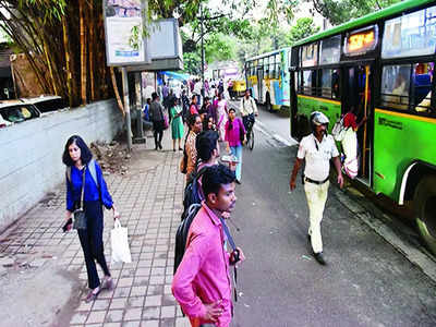 Audio in buses to help visually challenged