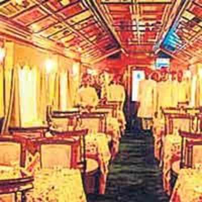 Heritage liquor may be next to board Palace on Wheels