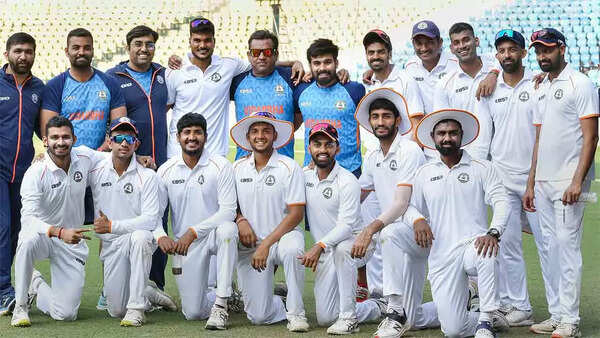 Satyam Bhoyar, Aniket Pande battle out tough time for Vidarbha lead