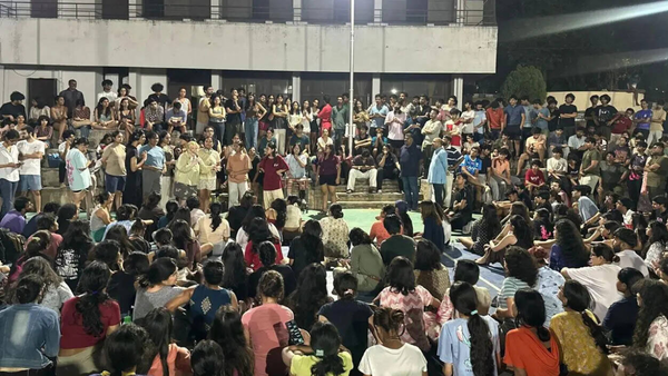 NLSIU Bengaluru students protest till 4am over hostel facilities