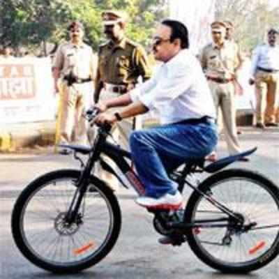 Bhujbal by Bike