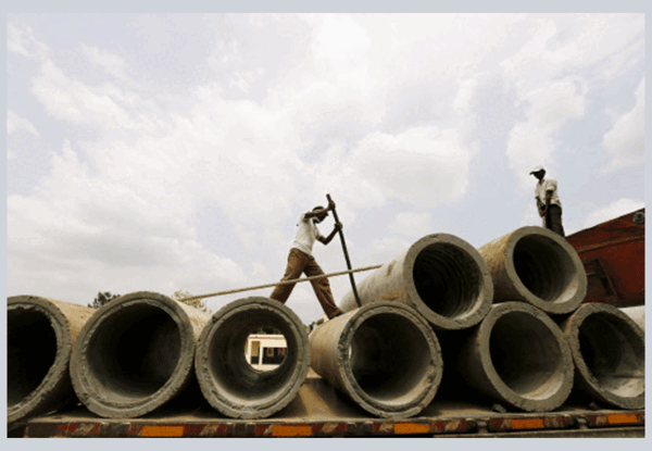 Funds freeze halts plans to replace crumbling sewers