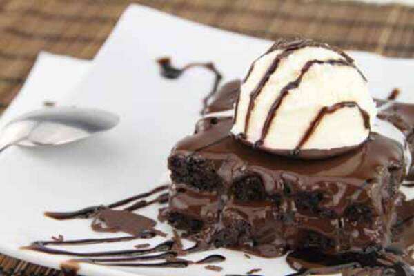 Recipe: Dark fudge brownies