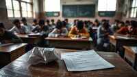Chhattisgarh school exam row: Dog named &lsquo;Ram&rsquo; listed as MCQ answer choice; protests erupt