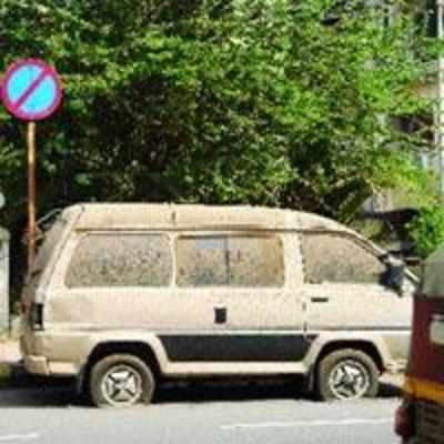 Dumped vehicles abandoned