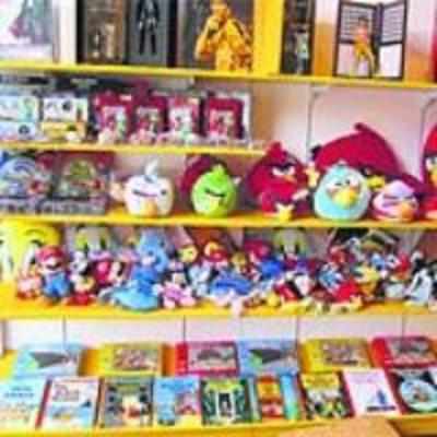 The entertainment toy sales shop