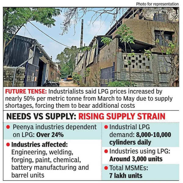 Soaring LPG costs push Bengaluru MSMEs into 20-30 % losses