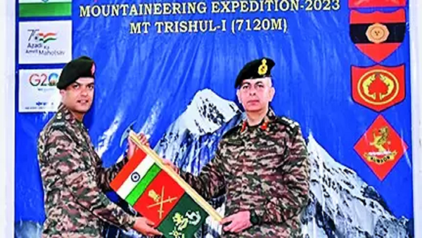 Kumaon Regimental Centre launches expedition to scale Mount Trishul