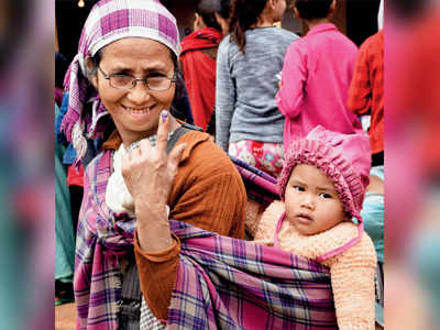 Nagaland records 75% polling, 67% turnout in Meghalaya