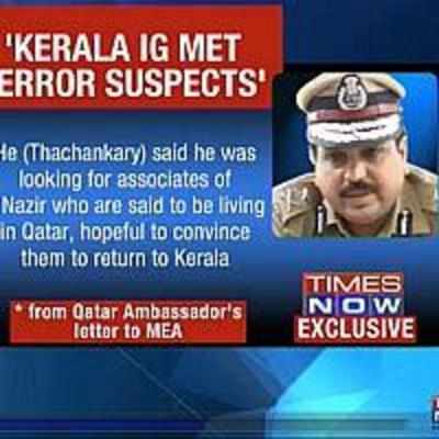 Tainted Kerala IG met terror suspects