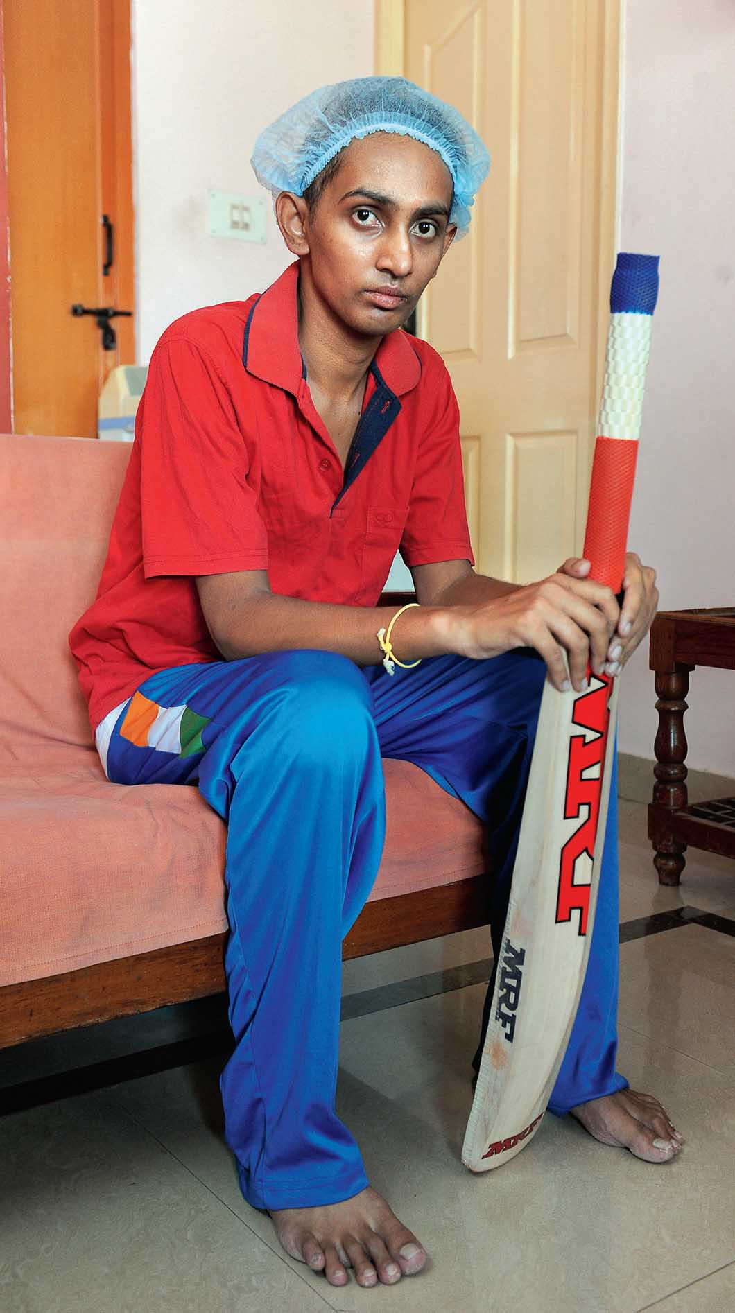 Promising age-group cricketer laid low by leukaemia