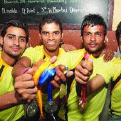 Navi Mumbai students win inter-collegiate athletics meet