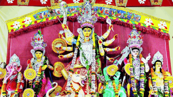 United in celebration: West Bengal artistes build pandals for Durga Pujas in Delhi, Mumbai