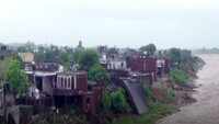 Water-level of Jammu’s Tawi River rises following heavy rainfall 