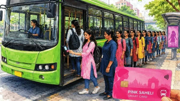 Boarding in July: Pink Saheli Cards must for women to take free bus rides in Delhi