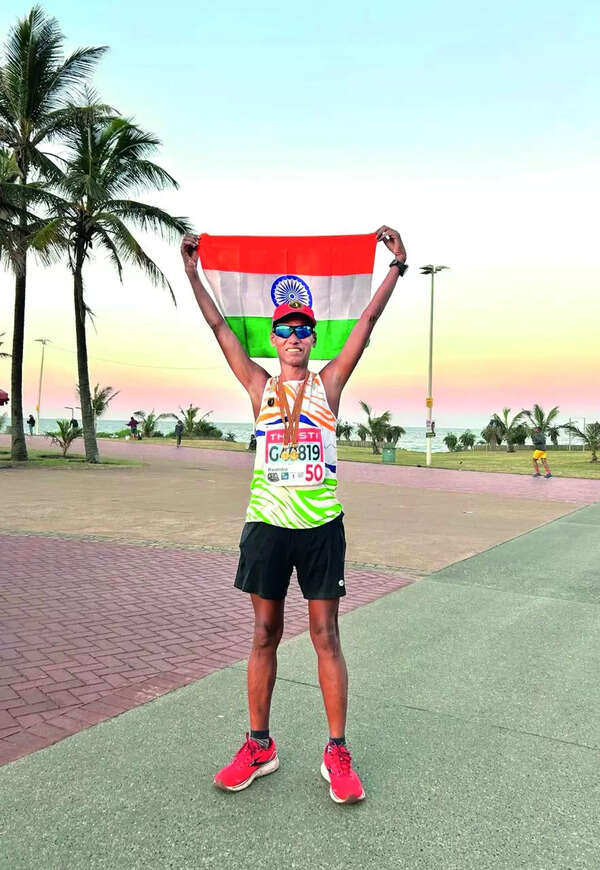 Central Rly runner, 57, attains rare feat in SA