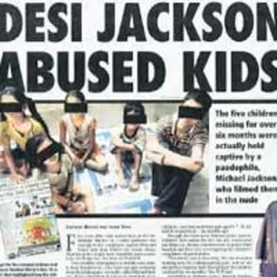 Desi Michael Jackson booked for rape