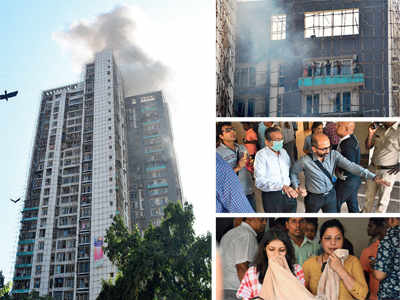 Major fire breaks out in Thane high-rise, 150 people rescued