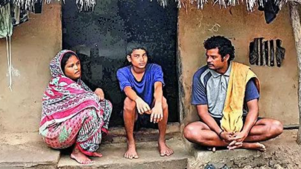 Bad road forces villagers to trek 12km to reach shelters in Odisha amid Cyclone Dana