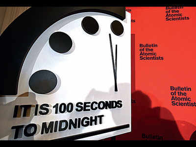 Doomsday Clock moves closer to midnight than ever