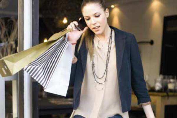 Shopaholics are fitter
