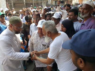 Asaduddin Owaisi looks forward to victory despite 'no manifesto, no promise, no development'