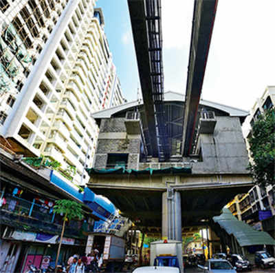 Monorail turns Wadala building into a fire trap