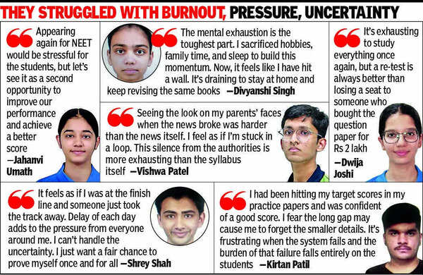 80k Gujarat aspirants caught in NEET reset chaos