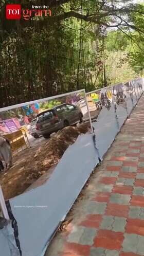 Mysuru Mirror Wall Goes Viral for Tackling Public Urination