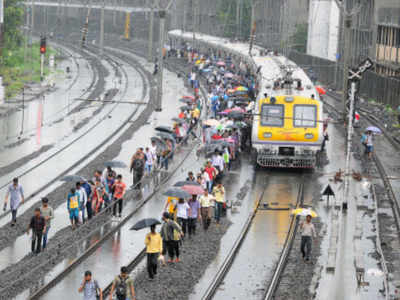 Central Railway Rains Mumbai Local Trains Is Central Railway Monsoon Ready