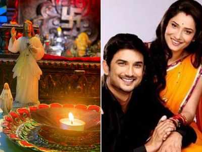 Ankita Lokhande remembers Sushant Singh Rajput, lights another candle in his memory