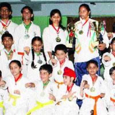 City kids bag 50 gold medals at the 12th Karate Nationals