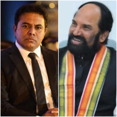 Telangana IT minister KT Rama Rao calls Congress MLA Uttam Kumar Reddy feudal over dish washer remark